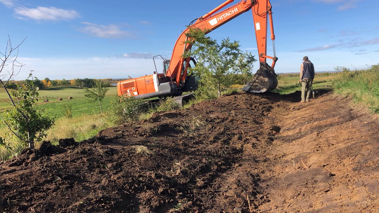 Swale Digging Time-Lapse