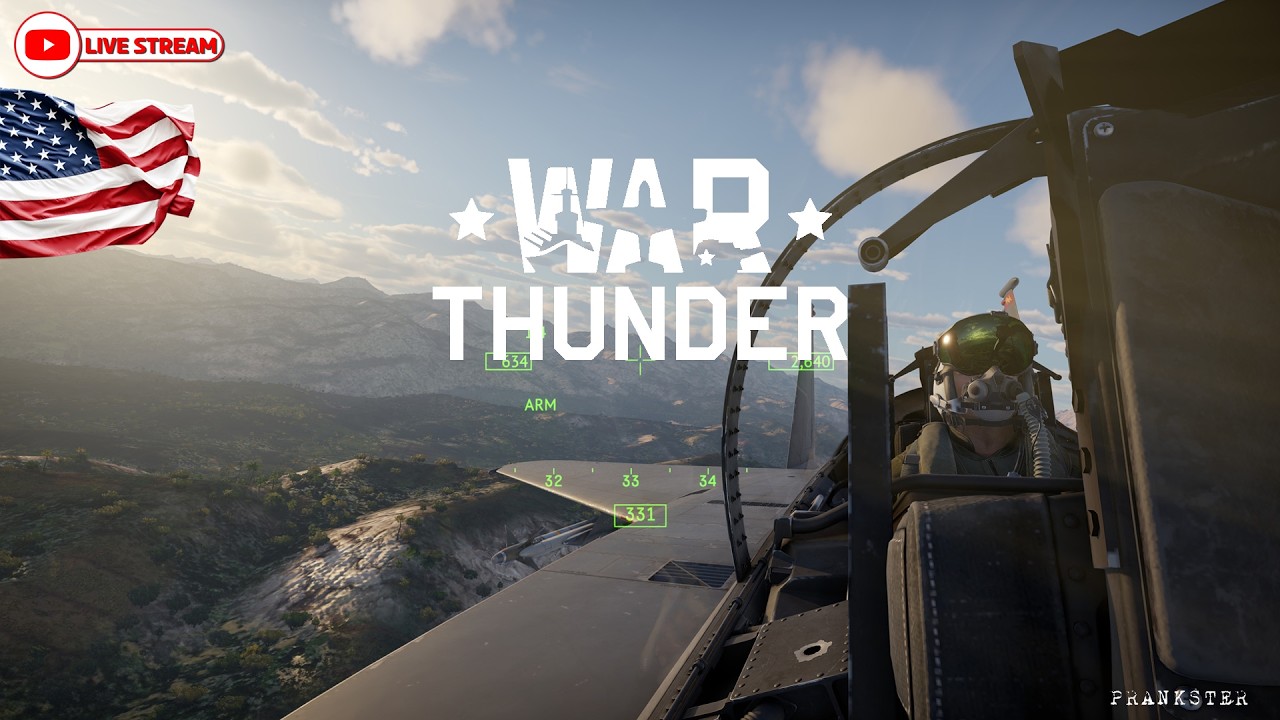 Симуляторные Бои на F-15E в War Thunder | УЛЬТРА - 1440p - 60 FPS