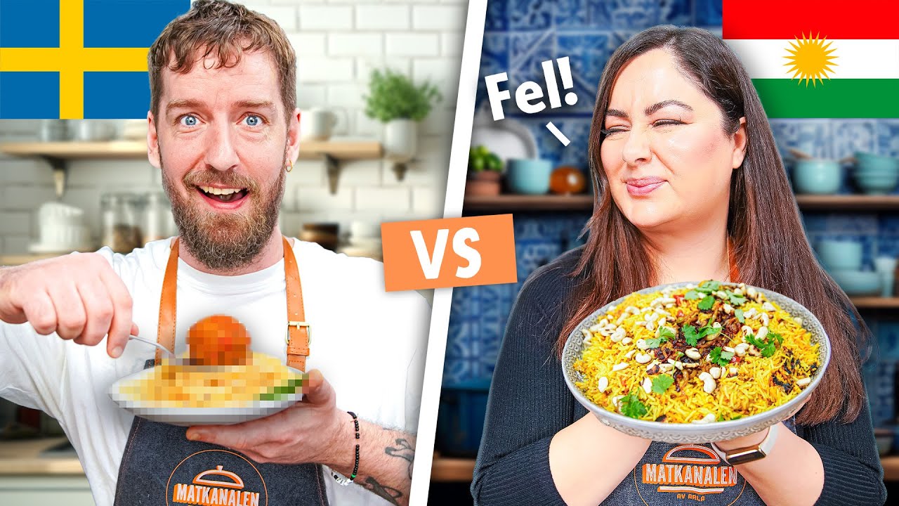 VEM ÄR BÄST PÅ KURDISK MATLAGNING? | BIRIYANI