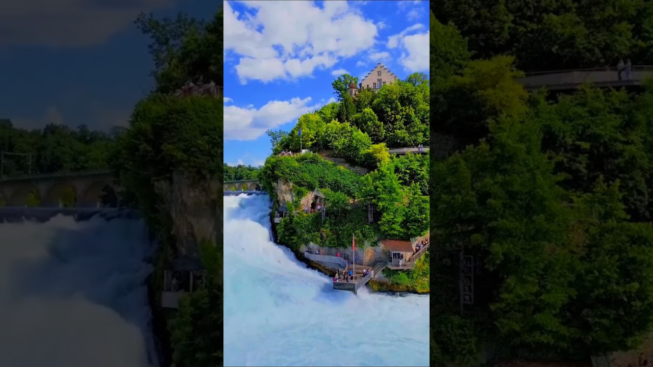 Breathtaking Natural Waterfall Drone View | Paradise from the Sky!
