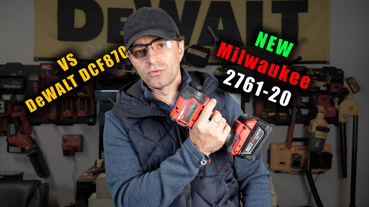Новейший масляный импакт Milwaukee 2761-20 VS DeWALT DCF870