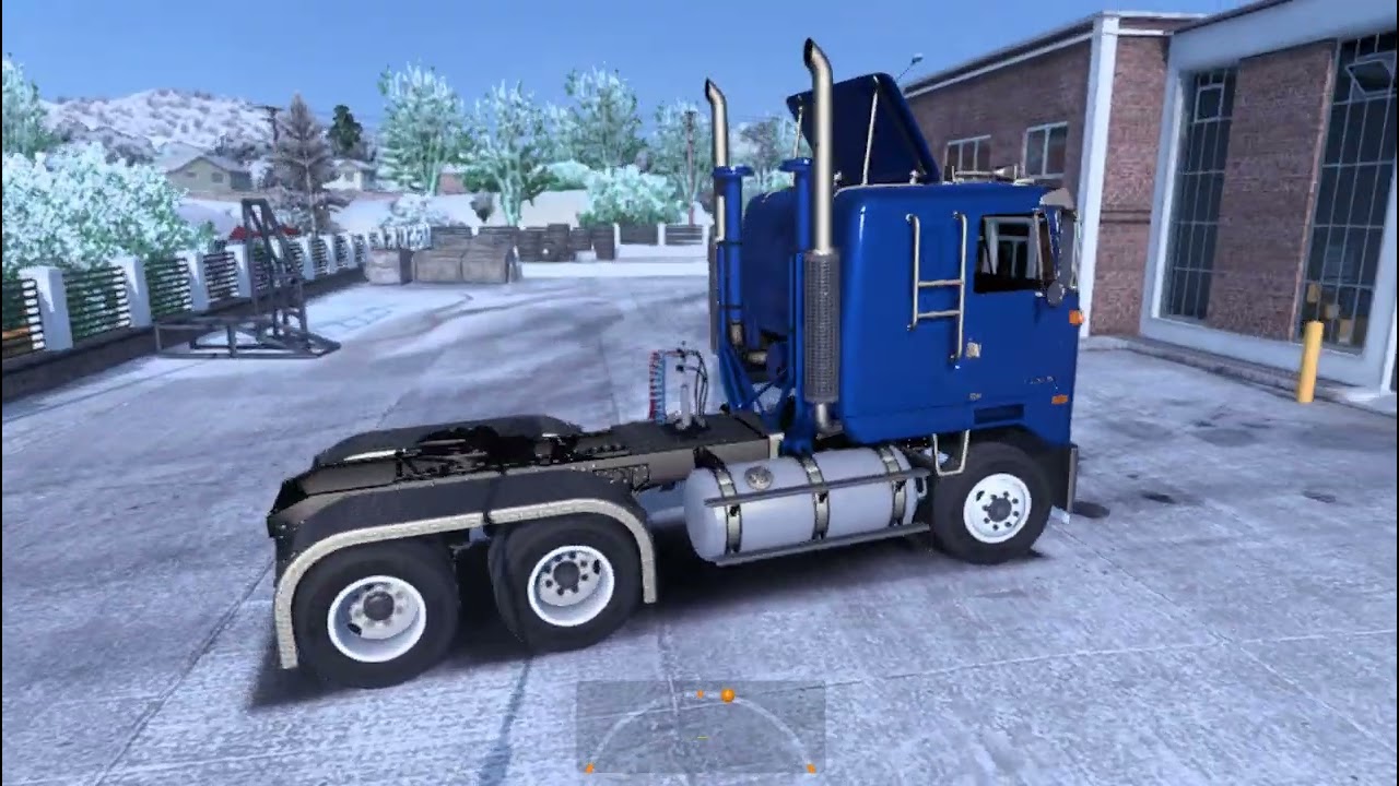 ATS мод тягач GMC White Cabover v1.0 (1.49.x)