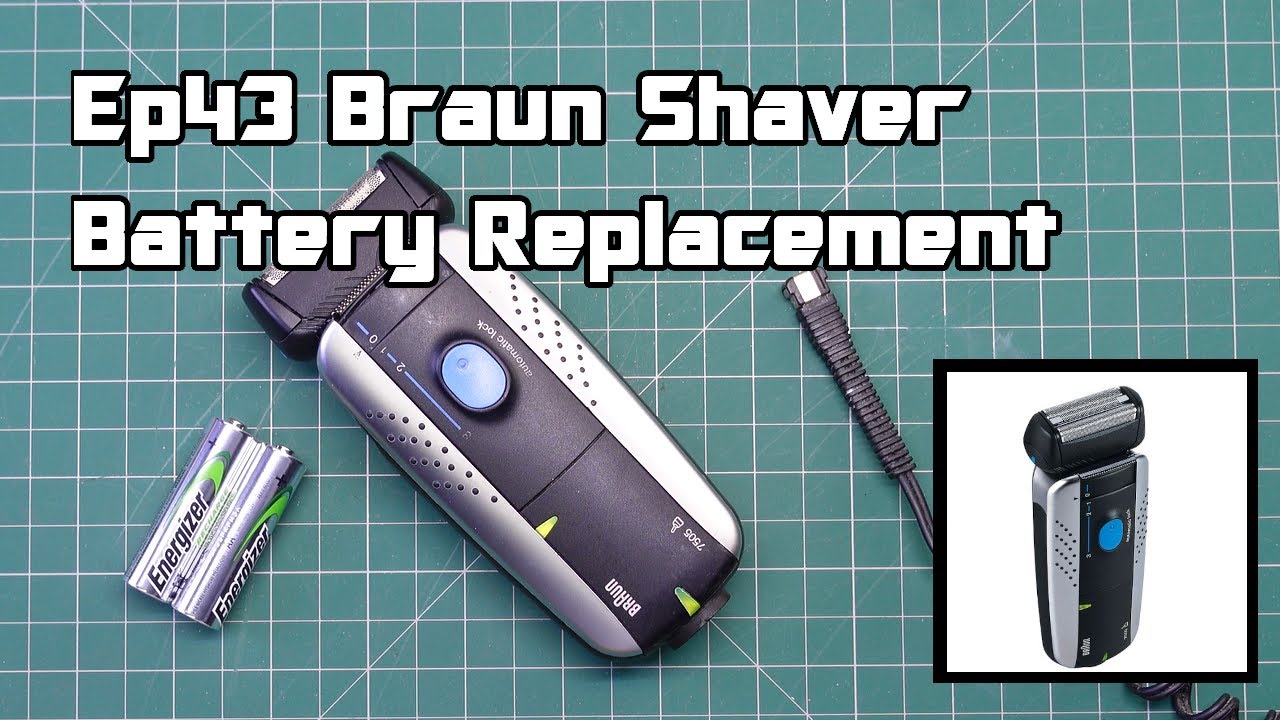 Ep43 Braun Shaver Battery Replacement