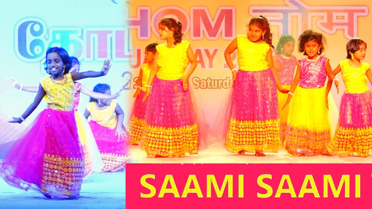 Saami Saami  Dance Performance by Our Students, Meenampark School Annualday Celebration - 2023