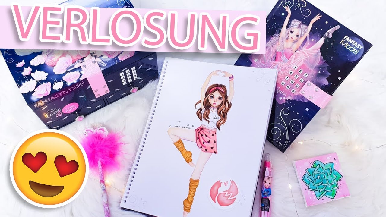 FANTASYModel Verlosung | How to draw Ballerina || Foxy Draws