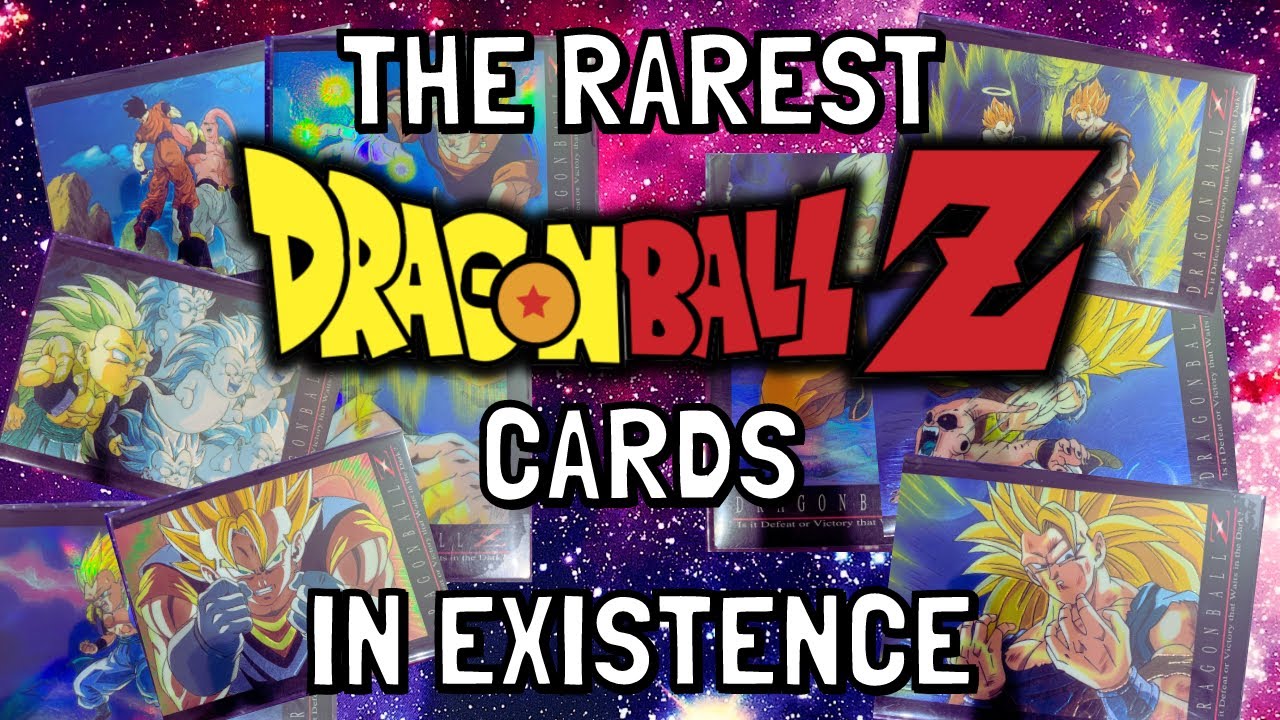 Dragon Ball Z CHROMIUM the RAREST cards that EXIST