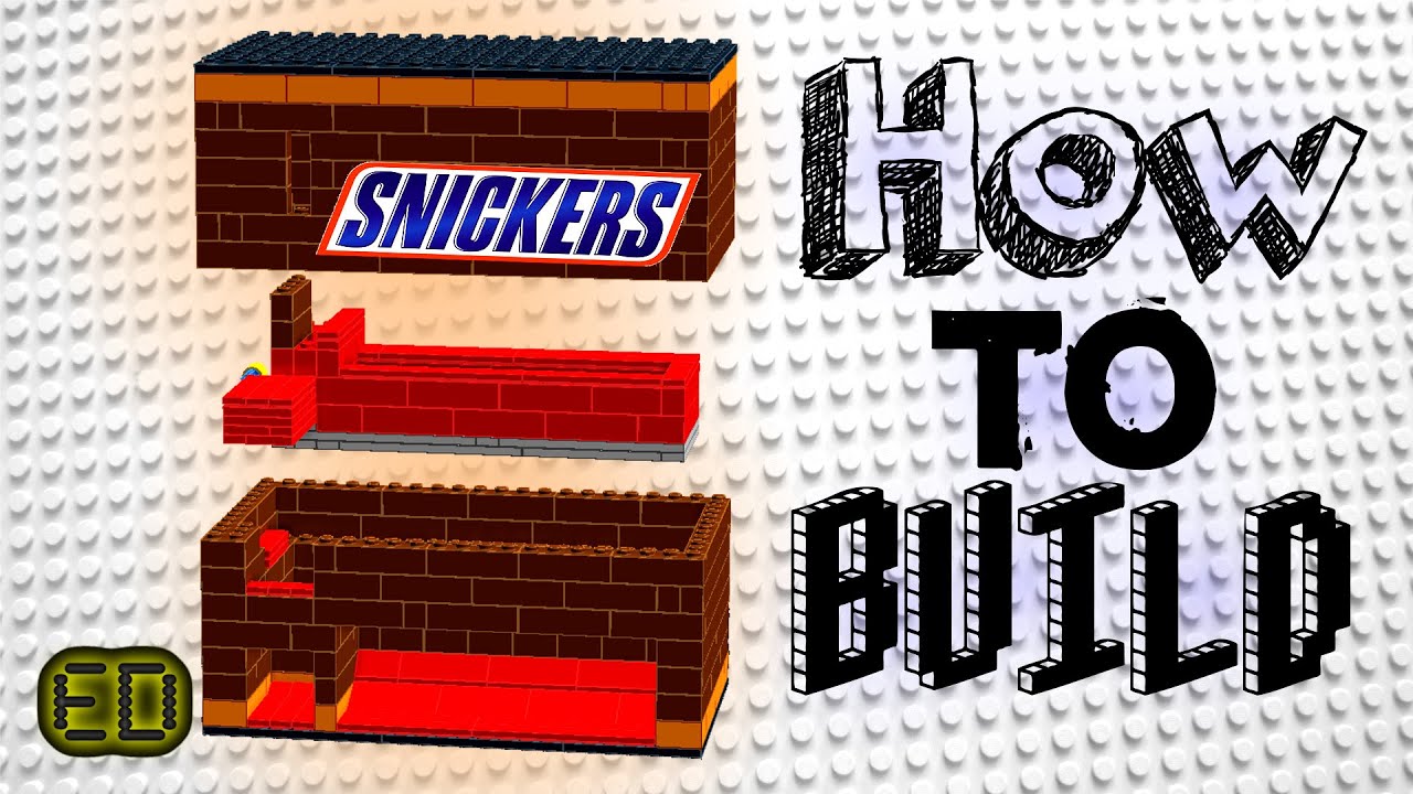 How to Build a Lego Snickers Machine