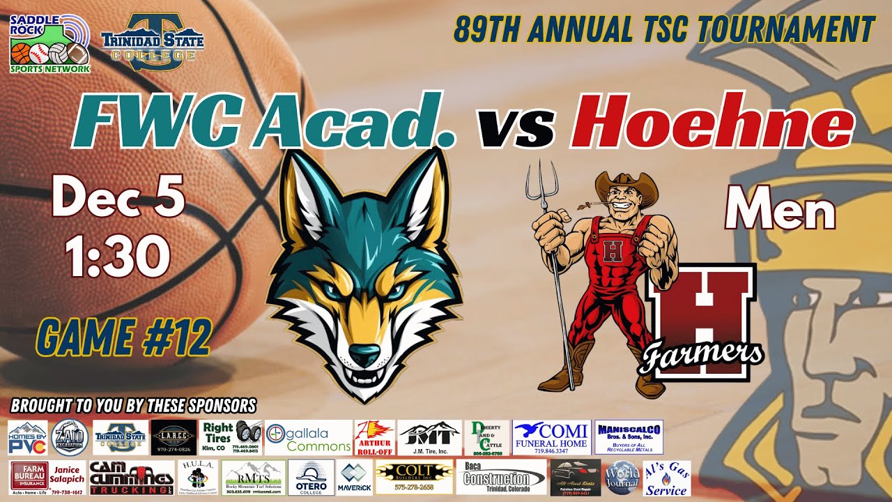 TSC Game 12 - Men - Hoehne vs FWC Academy - Dec 5, 2025
