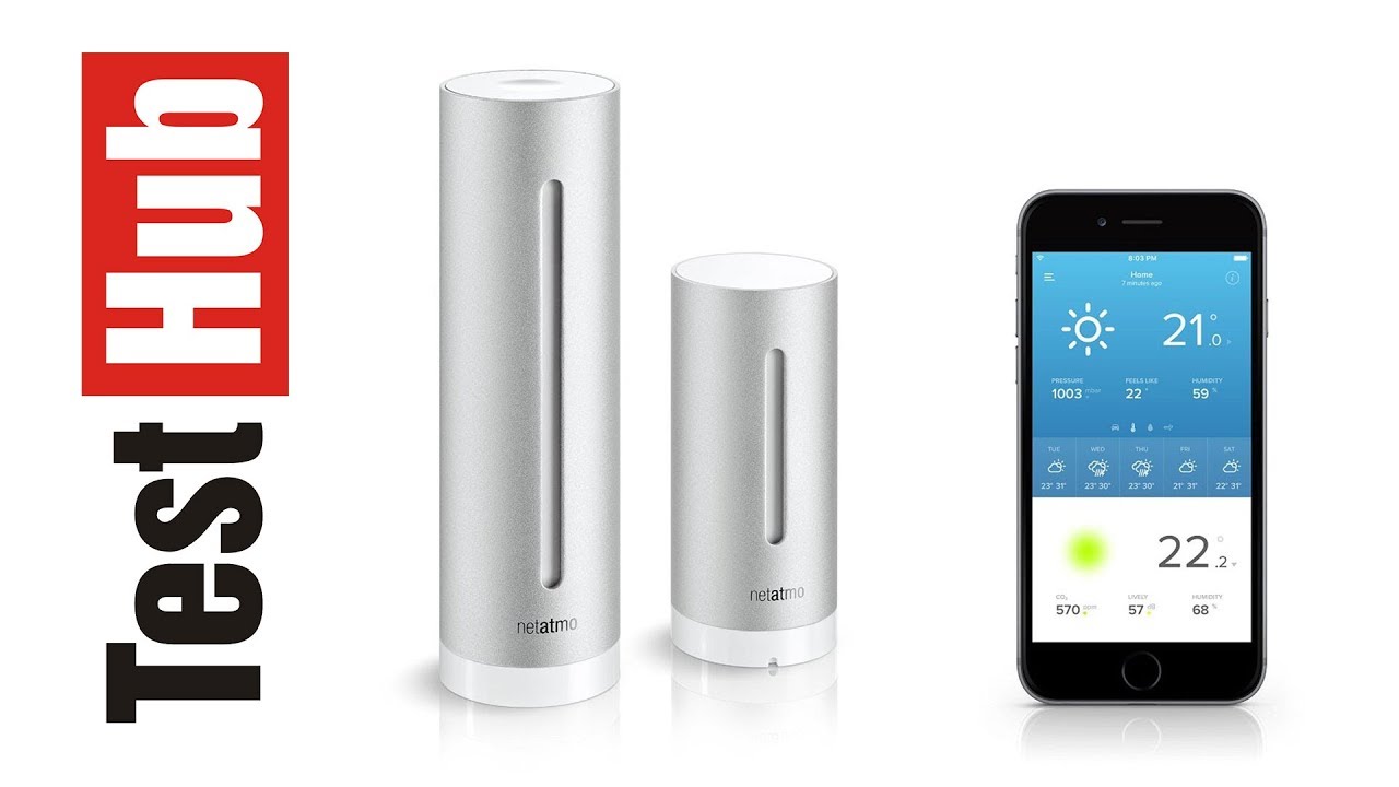 Netatmo Weather Station Bezprzewodowa, Internetowa Stacja Pogodowa WiFi