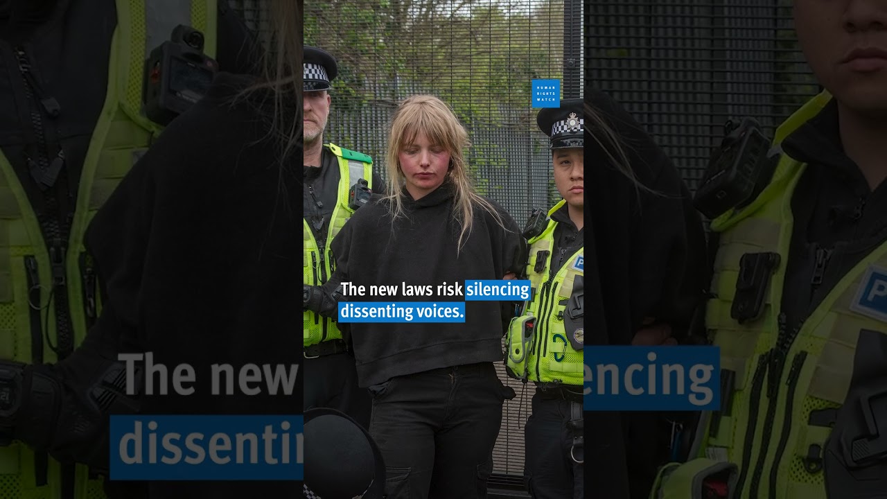 The right to protest is under attack in the United Kingdom