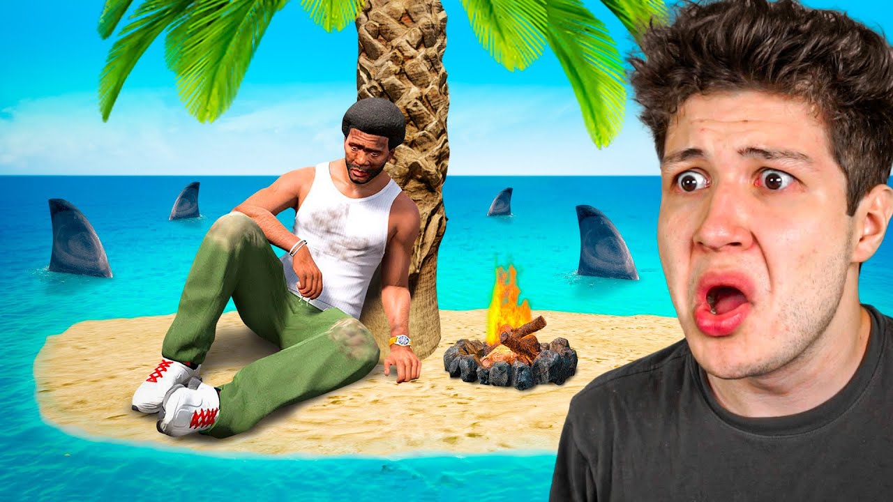 7 MANERAS EXTREMAS de SOBREVIVIR por 24 HORAS en GTA 5! 🌪️🔥 (Película)