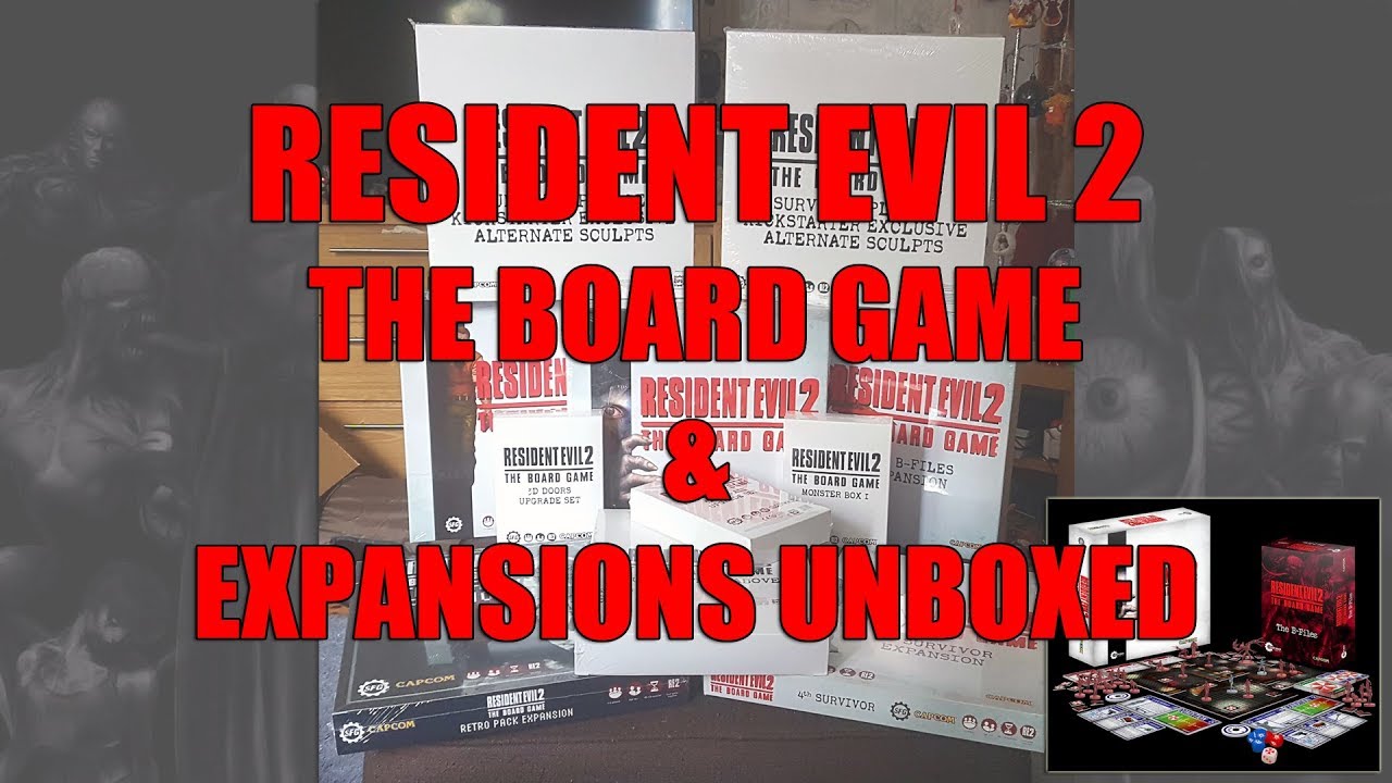 Resident Evil 2: The Board Game | Expansions | Stretch Goals Unboxed