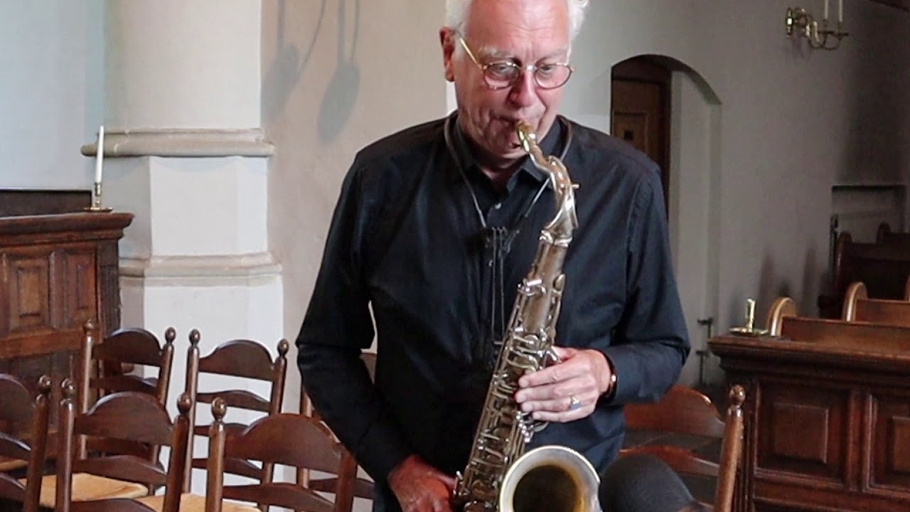 J S  Bach Cello Suite I   6 Gigue   Dick de Graaf   tenor saxophone