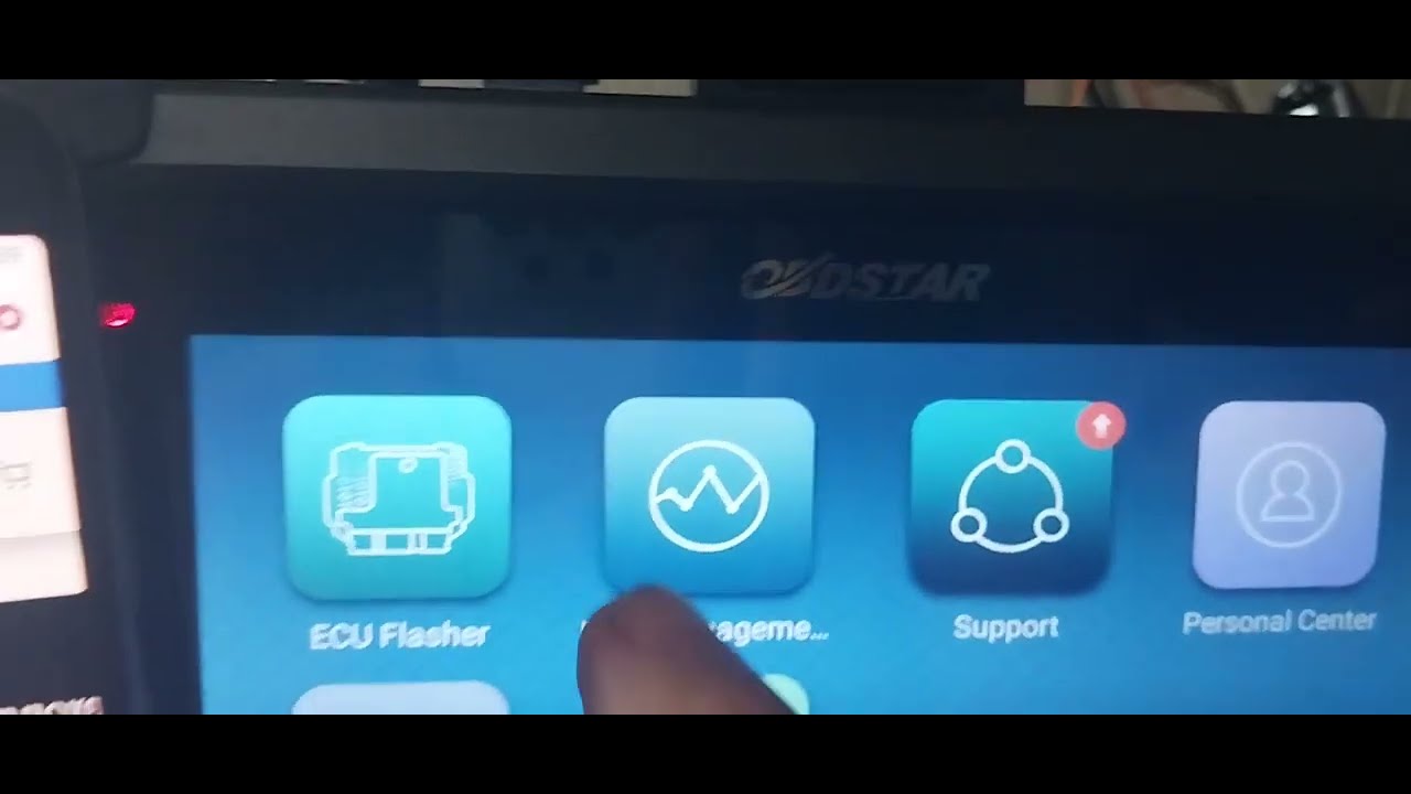 Obdstar How to remove backups file from  it...