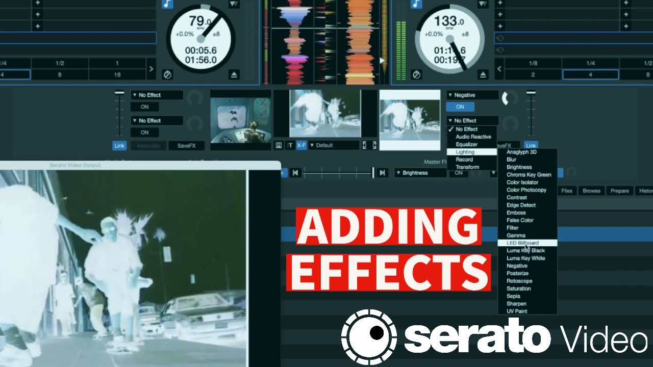 SERATO VIDEO - Adding FX Effects Tutorial