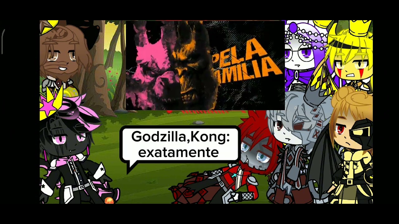 🔵Kaijus:reagindo ao rap do Kong e Godzilla novo império 🦍🦎🦋👑❄️🦍⚫