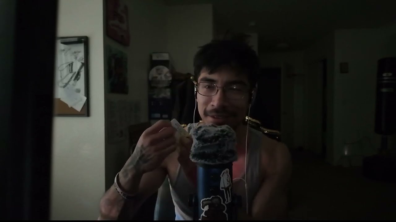 asmr tapping and scratching