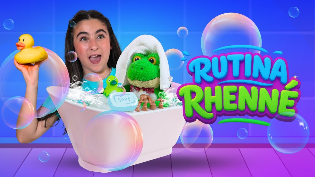 Rutina de RHENNÉ ¡Back to School! 🎒🐸🫧