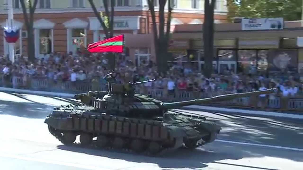 Военный парад в честь 25-й годовщины со дня образования ПМР - 02/09/15