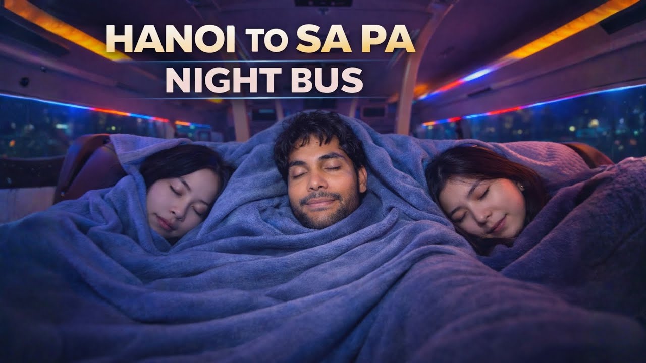 Hanoi to Sa Pa Night Bus Experience 🇻🇳 | Sleeper Bus Reality