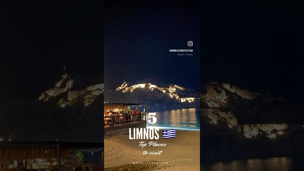 🇬🇷 Limnos Top 5 Places to visit