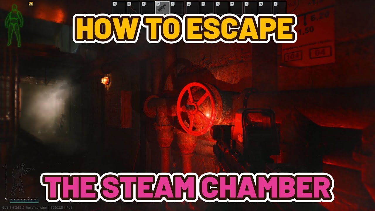 How to escape the Steam Chamber - Labyrinth - Escape from Tarkov #escapefromtarkov #tarkov