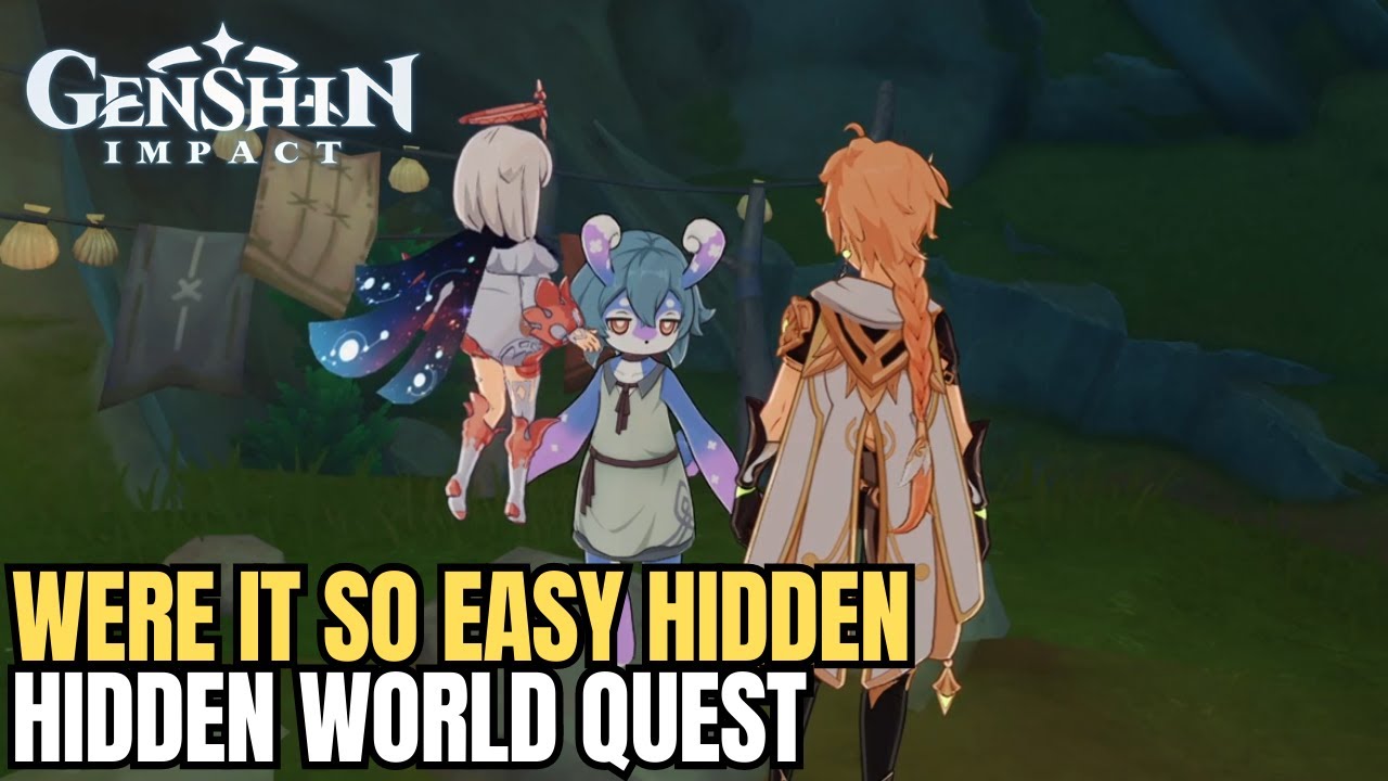 Were It So Easy Hidden World Quest Guide | Cosanzeana Flower Garden Location | Genshin Impact 4.0