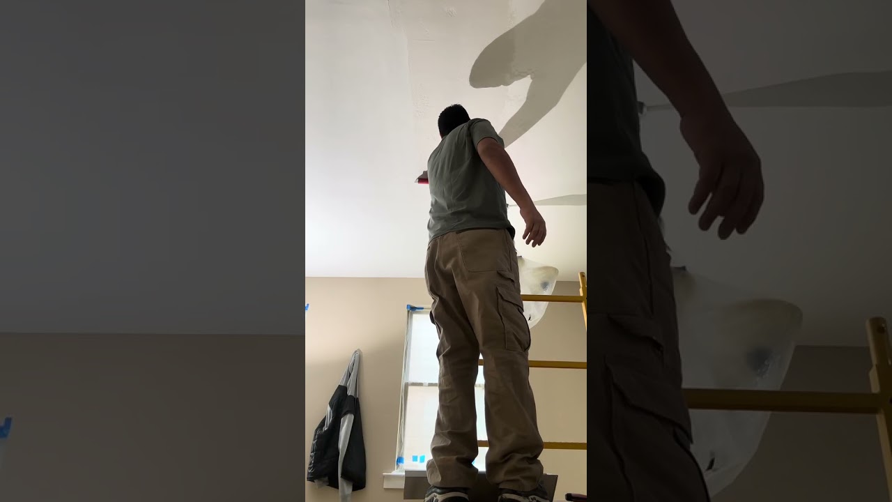 Reparacion de techo de Sheetrock 