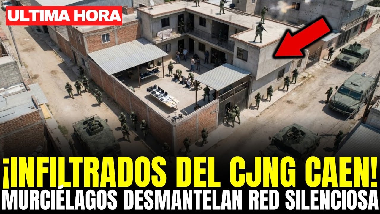 INFILTRADOS del CJNG CAEN desde DENTRO: MURCIÉLAGOS DESMANTELAN RED SILENCIOSA de 78 SICARIOS