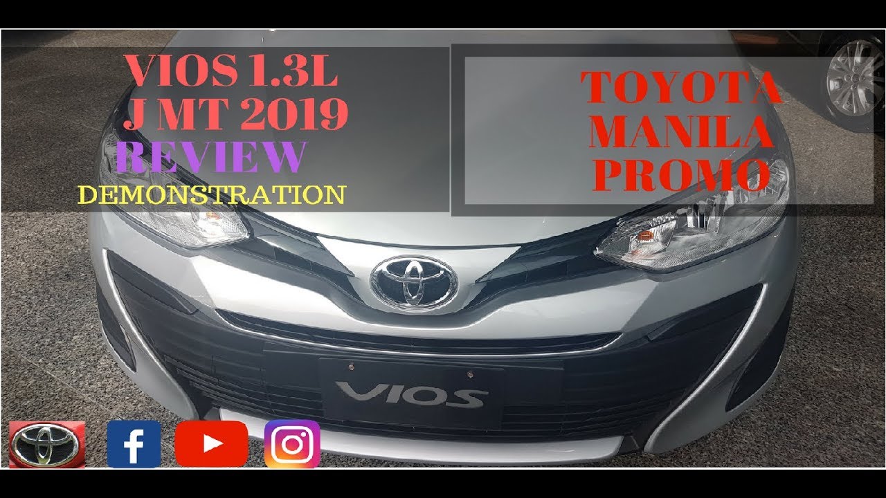 TOYOTA VIOS J MT 2019 | REVIEW | DEMONSTRATION