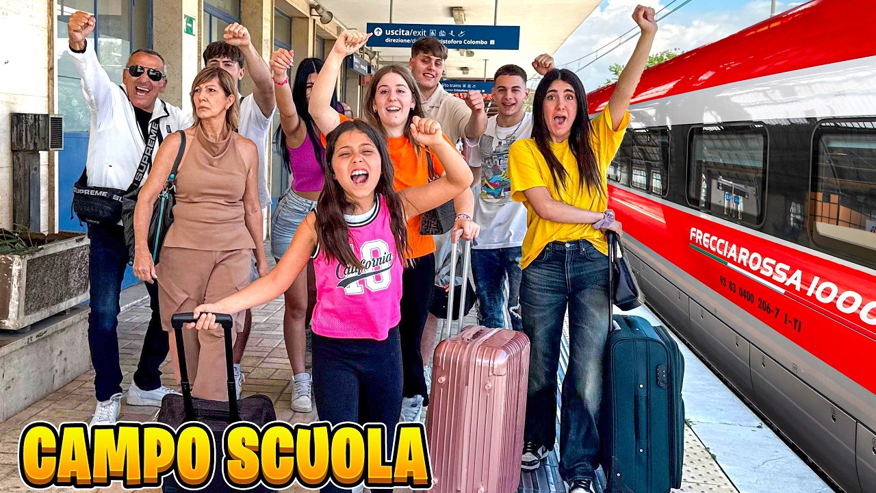 ZIA NICOLE E ILARY PARTONO DI NASCOSTO PER IL CAMPOSCUOLA E PAP&Agrave; STEFANO LE METTE IN PUNIZIONE!