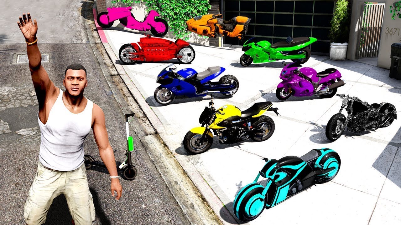 Collecting RARE Billionaire SUPER BIKES in GTA 5 !