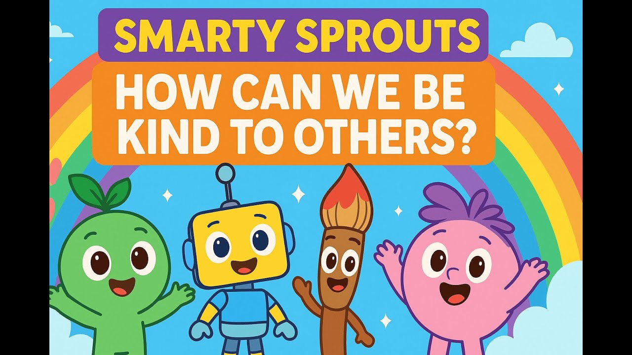 Smarty Sprouts | How Can We Be Kind to Others? | Fun Learning About Kindness for Kids