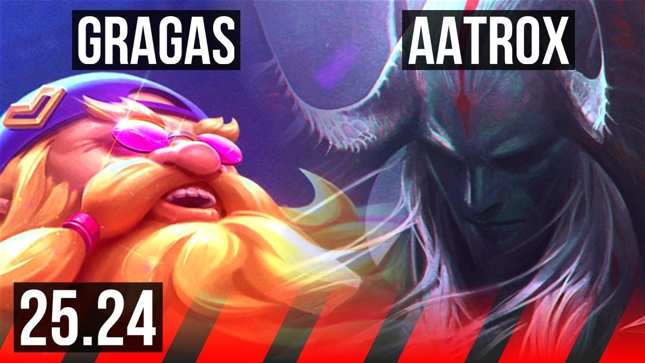 GRAGAS vs AATROX (TOP) | KR Master | 25.24