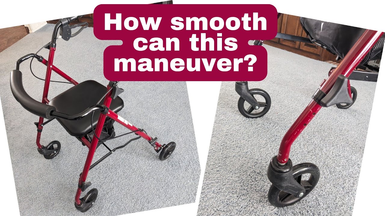 Medline Steel Rollator Walker with Seat: REVIEW