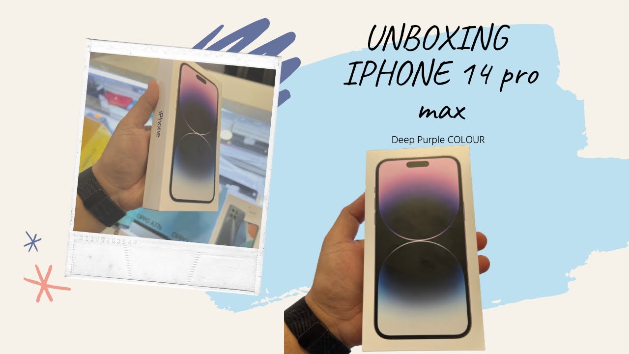 Unboxing and review Iphone 14 Pro Max | Malaysia #apple #purple