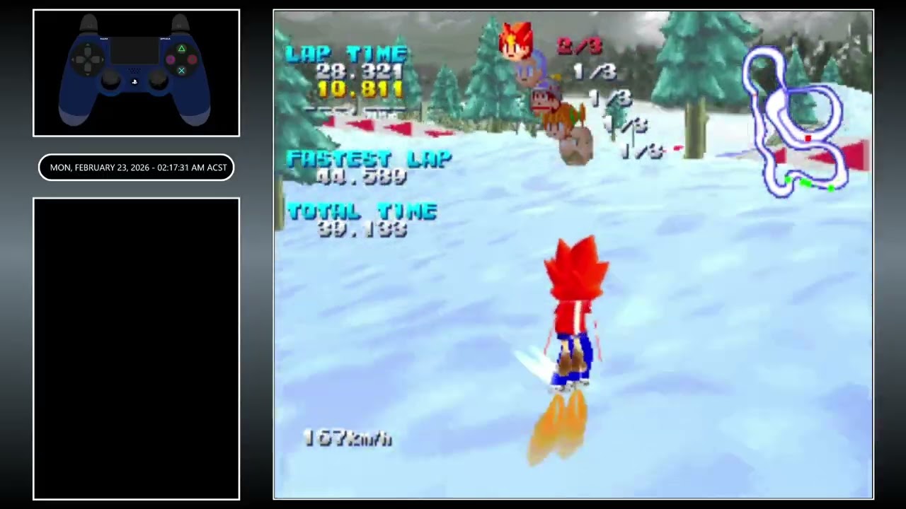 Ski Kidz Racing Snake River Record Time in 81.560s/1:21.560