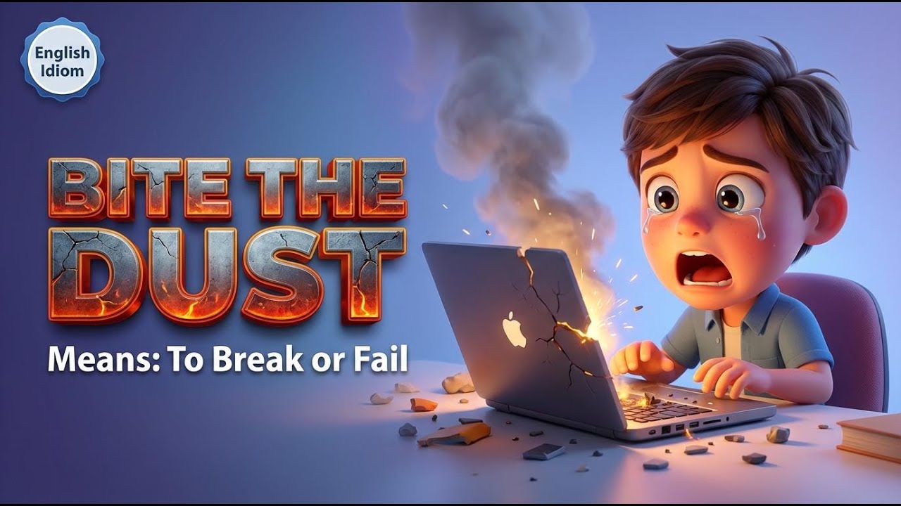 BITE THE DUST 💨 | Изучайте эту английскую идиому с помощью историй