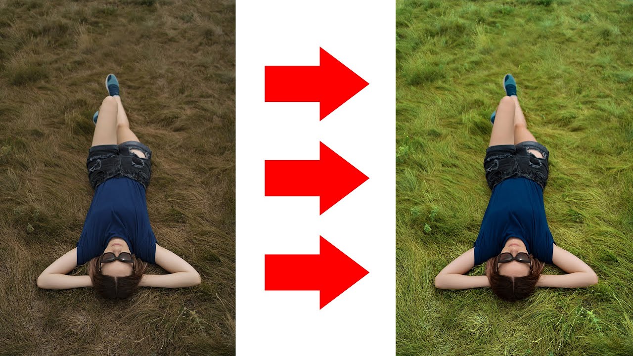 DAR LUMINOSIDAD, VIVEZA Y COLOR A UNA PARTE DE LA FOTOGRAFIA