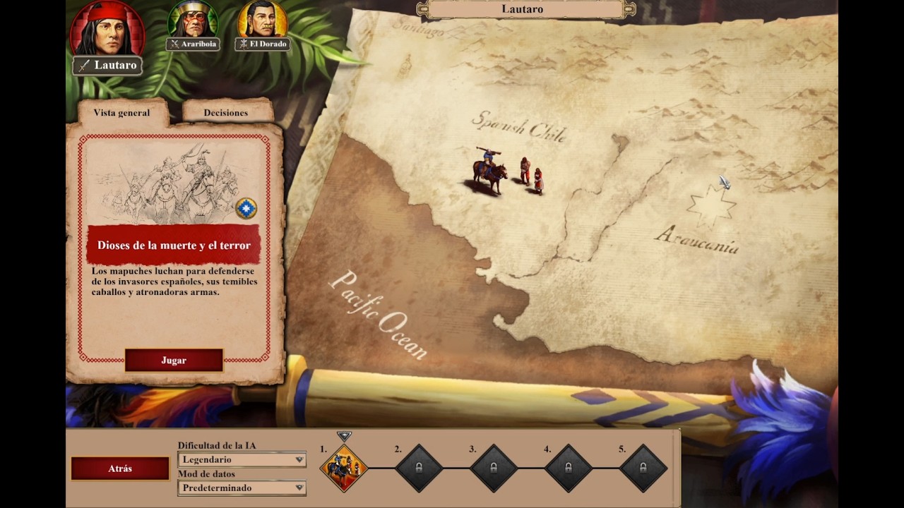 Lautaro y los Mapuches, nuevo DLC, Age of Empires 2 DE # 18