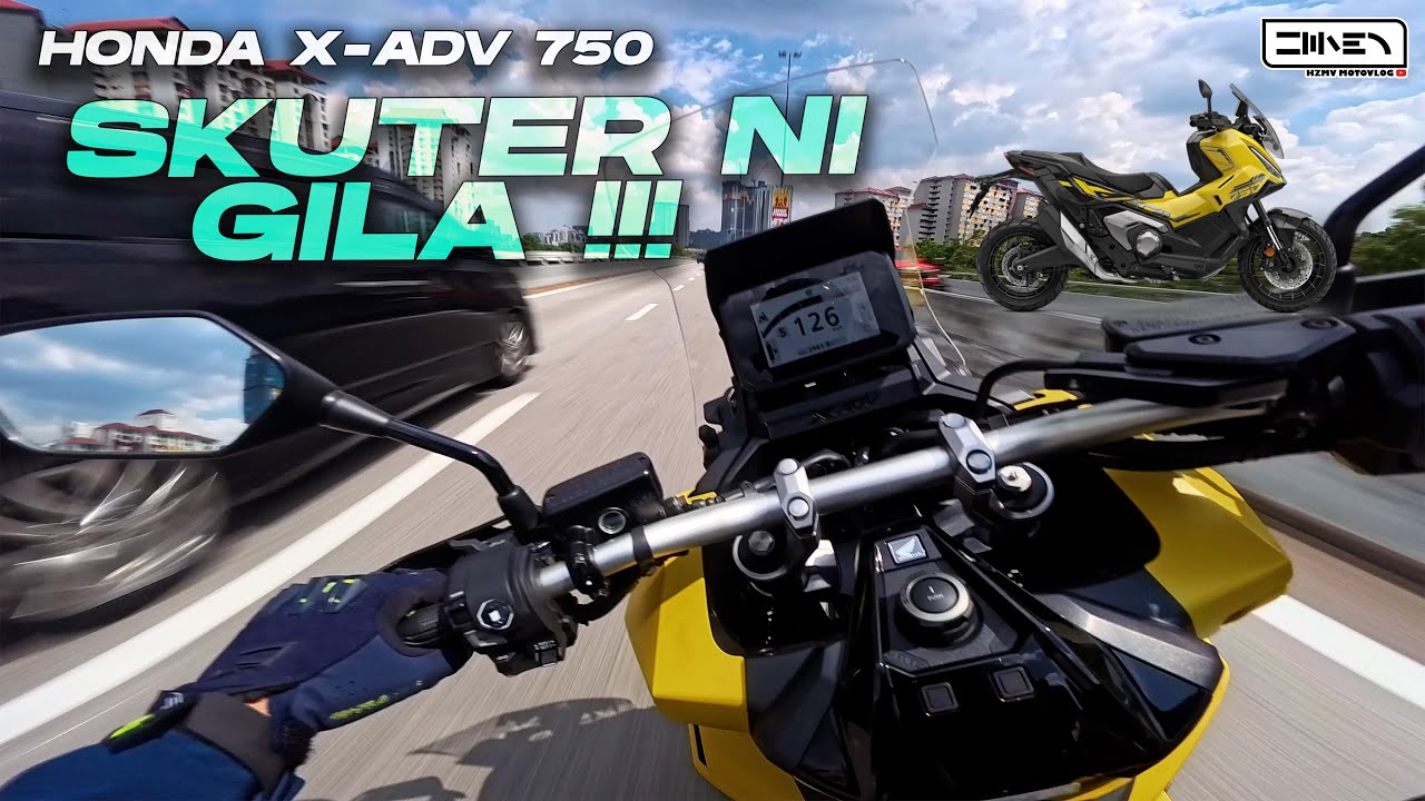 FUHH MEMANG GILERRR ! Honda X-ADV 750 V3 Malaysia | Insta360 Ace Pro 2 [4K]