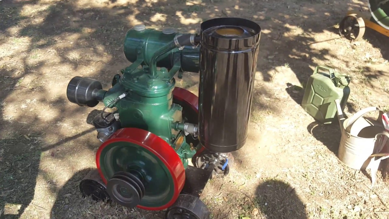 Old Diesel Engines Running