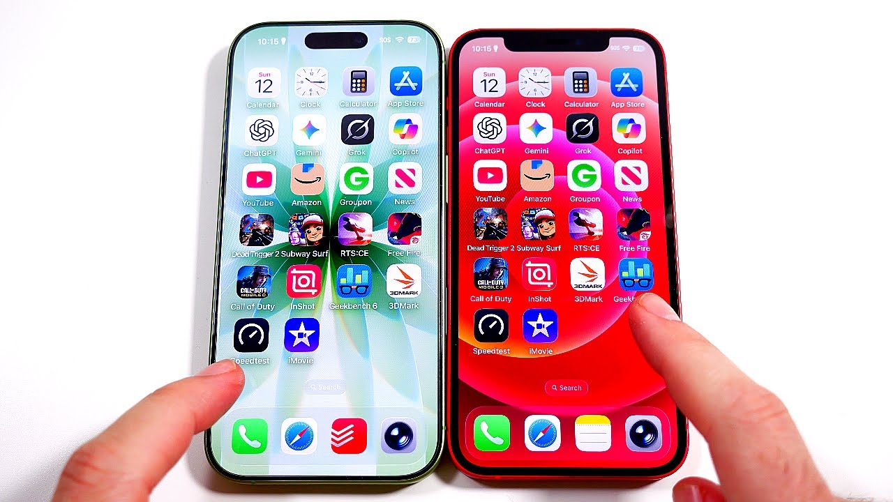 iPhone 17 vs iPhone 12 Speed Test