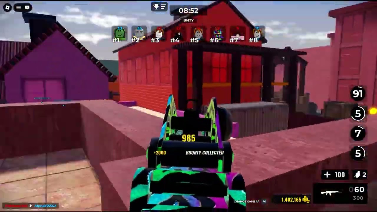 Playing Gunfight Arena