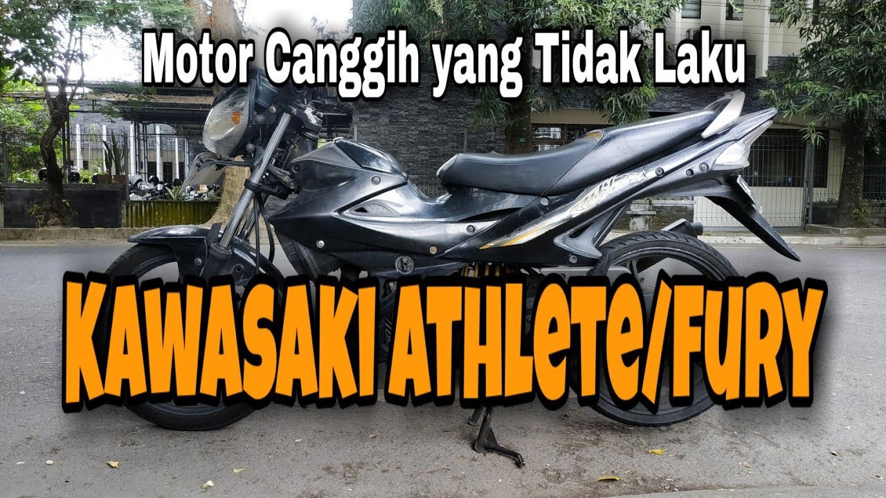 Review Motor Langka Kawasaki Athlete 125 | Bukan Satria FU atau Sonic
