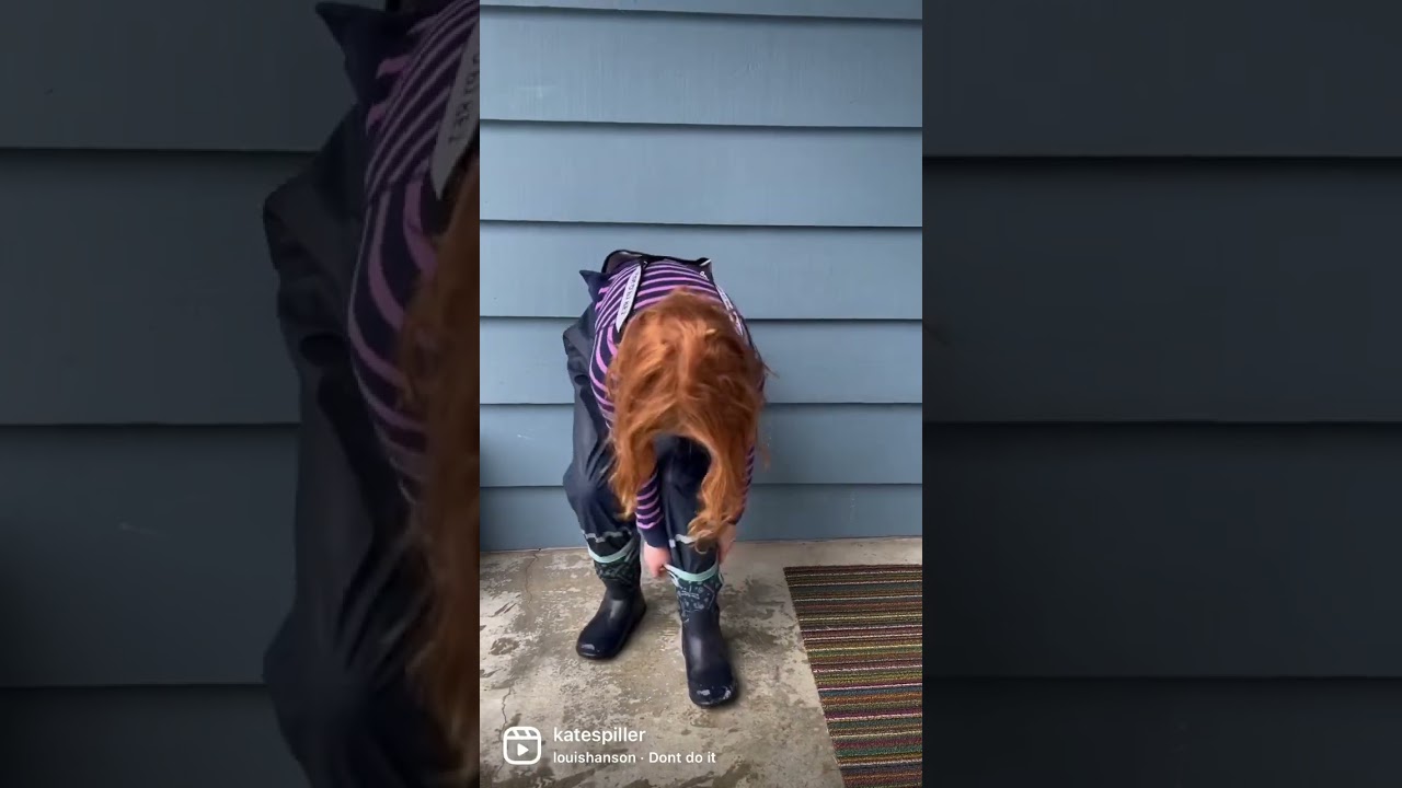 Rain Gear Tip! Keep those feet dry!