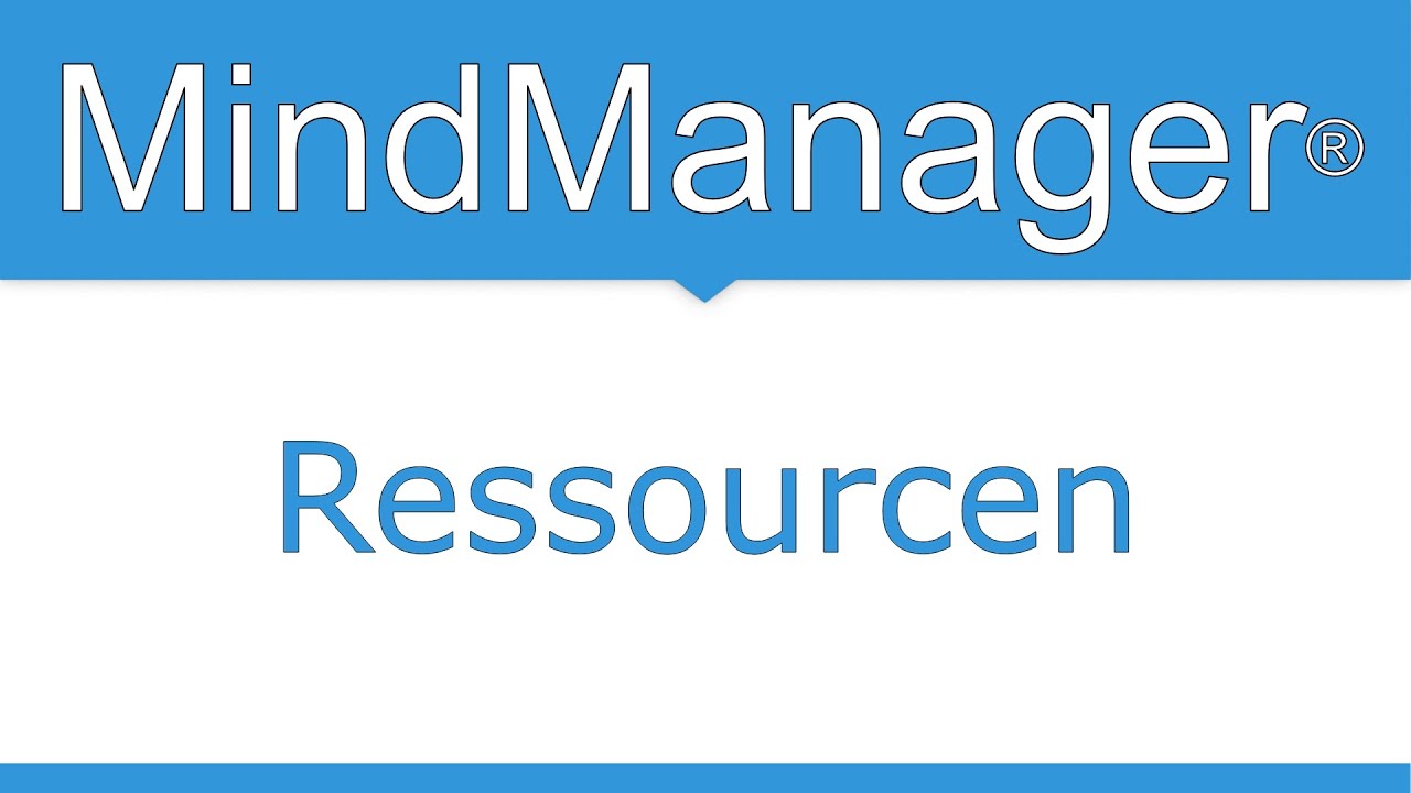 Ressourcenplanung im MindManager- So geht's