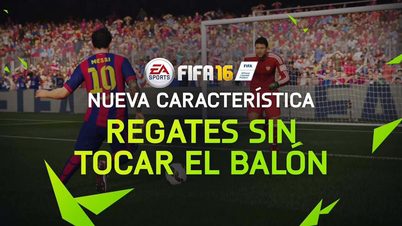 FIFA 16 - Regates sin tocar el balón con Leo Messi