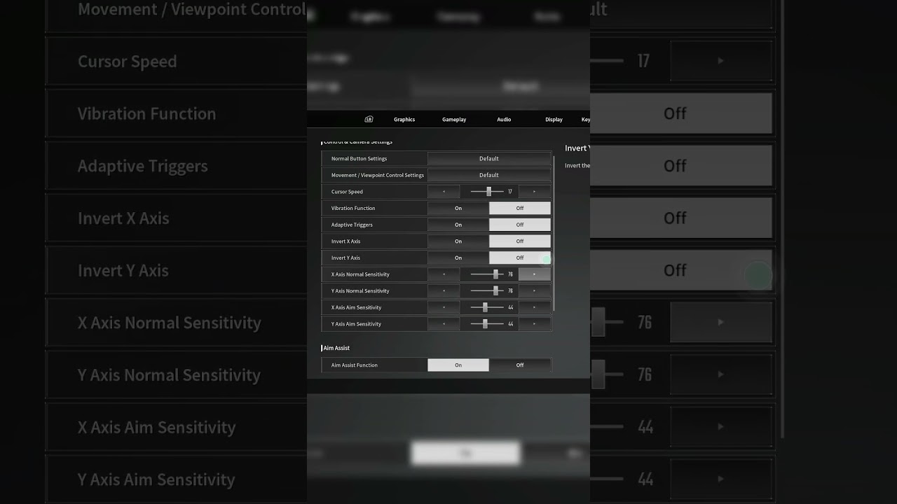 Best Controller Settings  #thefirstdescendant