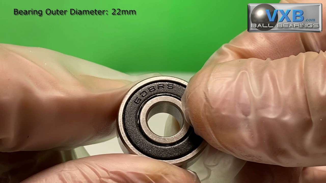 608-2RS Ceramic Si3N4 Sealed Bearing